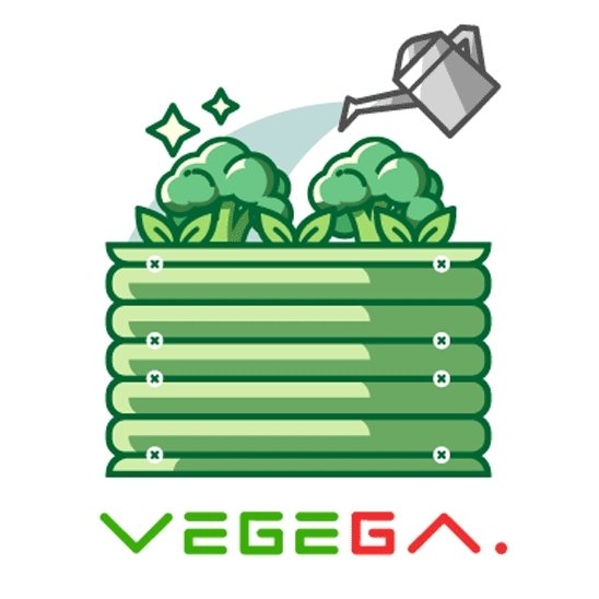 VEGEGA Metal Raised Garden Bed